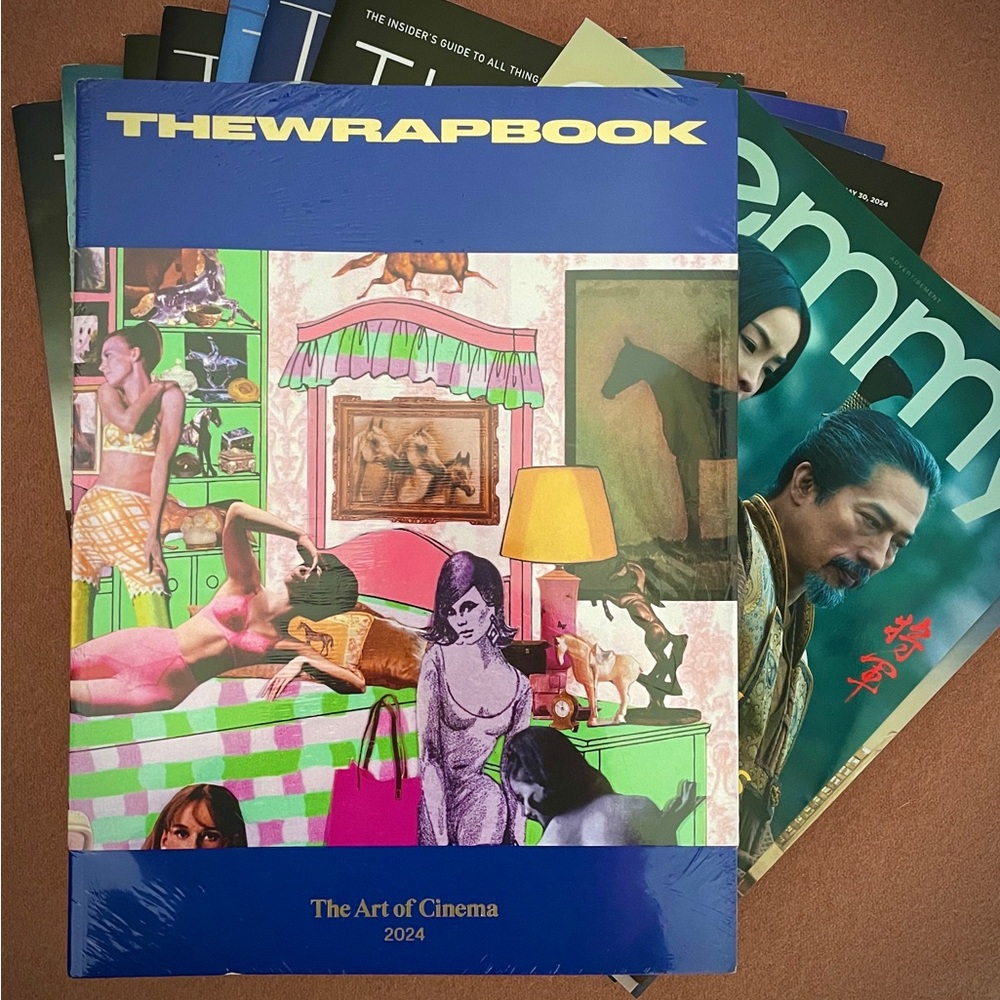 THE WRAP BOOK + 9 BONUS MOVIE INDUSTRY MAGAZINES - LIMITED EDITION